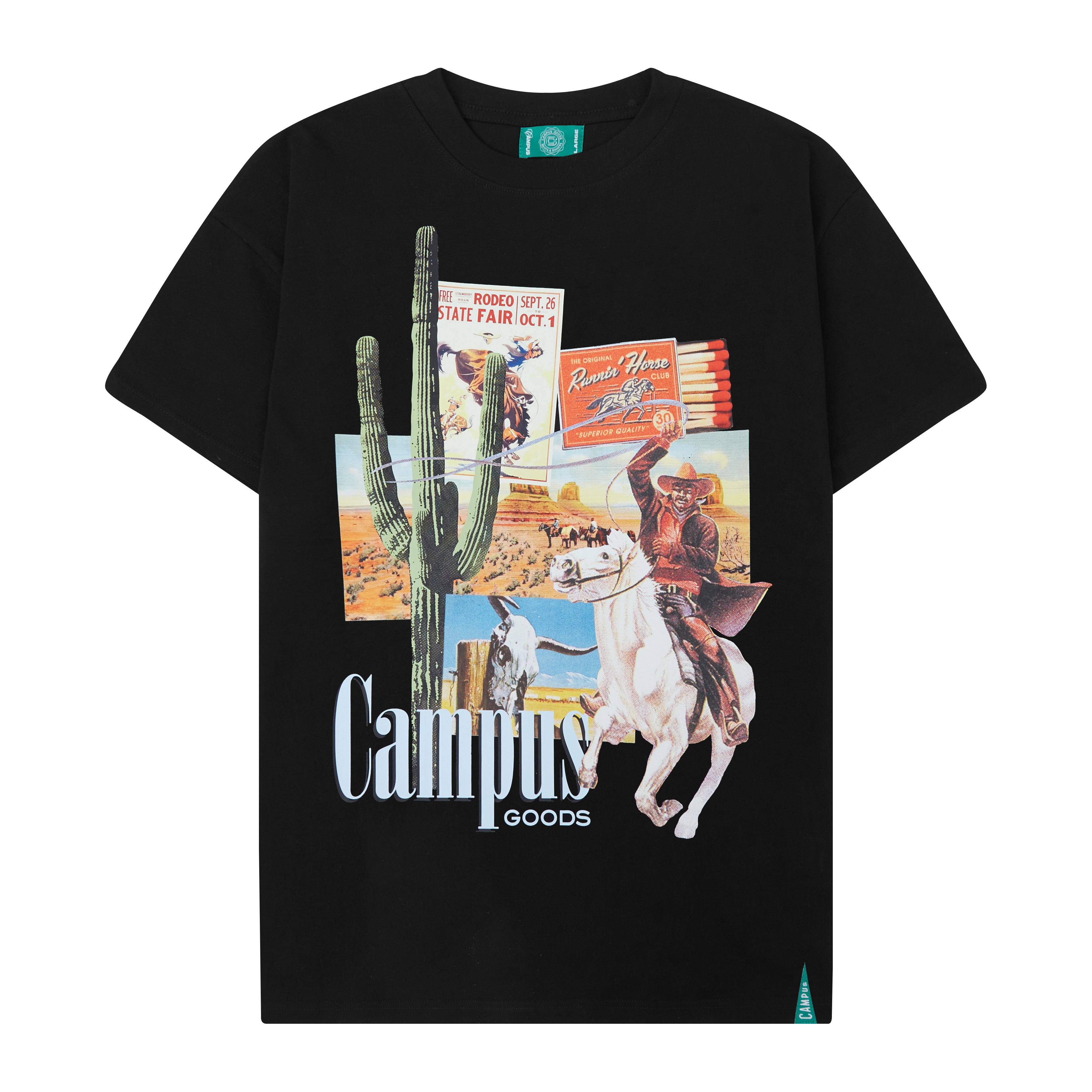 Postcard Tee (Black)